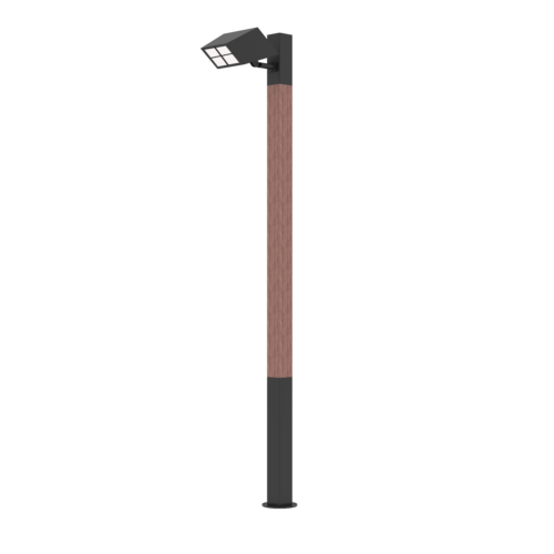 Опора освещения Wood120